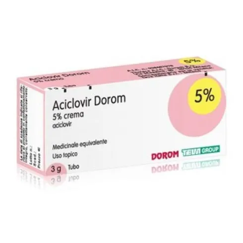 Aciclovir Dorom 5% Crema 3 grammi