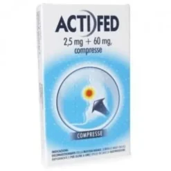 ACTIFED 2,5 mg + 60 mg 12 compresse