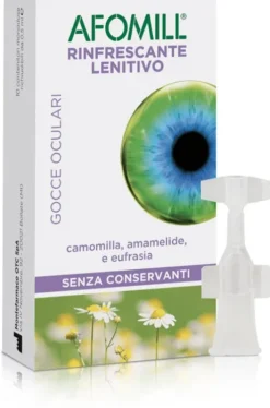 Afomill Rinfrescante Gocce Oculari 10 flaconi monodose