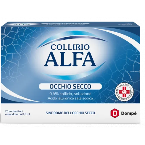 Alfa Collirio Occhio Secco Monodoses 20 Flaconi