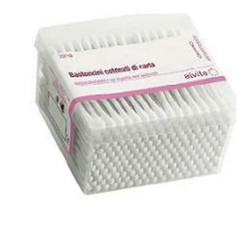 Alvita Bastoncini Cotone 200 Pezzi
