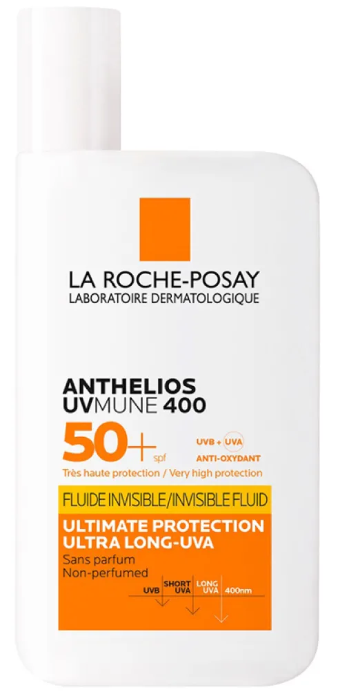 Anthelios Uvmune 400 SPF50+ Fluido Invisibile Senza Profumo 50 ml