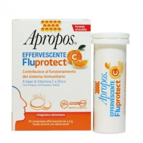 Apropos Fluprotect C 20 Compresse Effervescenti
