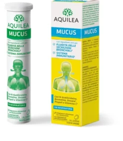 Aquilea Tuss Compresse Effervescenti con N-Acetilcisteina Bromelina e Vitamina C 15 Compresse