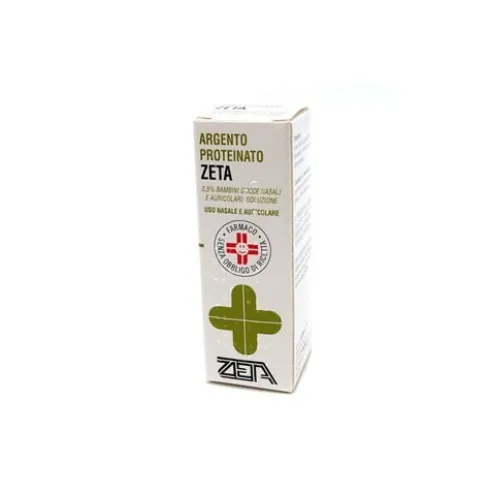 Argento Proteinato 0.5% Zeta Gocce Nasali 10 ml