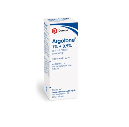 Argotone 1% + 0,9% Gocce Nasali 20 ml