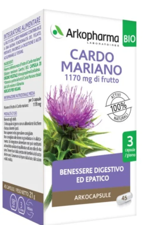Arkocapsule Cardo Mariano Bio 45 Capsule
