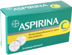 Aspirina C 400 mg + 240 mg10 compresse effervescenti Importazione