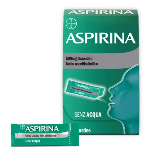 Aspirina 500 mg granulato orosolubile 10 Bustine