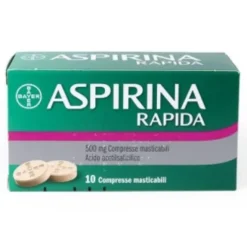 Aspirina Rapida 10 compresse masticabili 500 mg