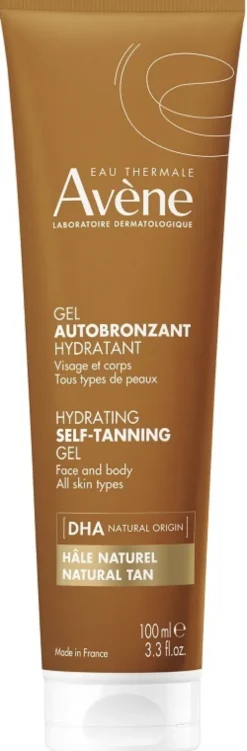 Avène Gel Autoabbronzante Idratante Viso e Corpo Effetto Naturale 100 ml