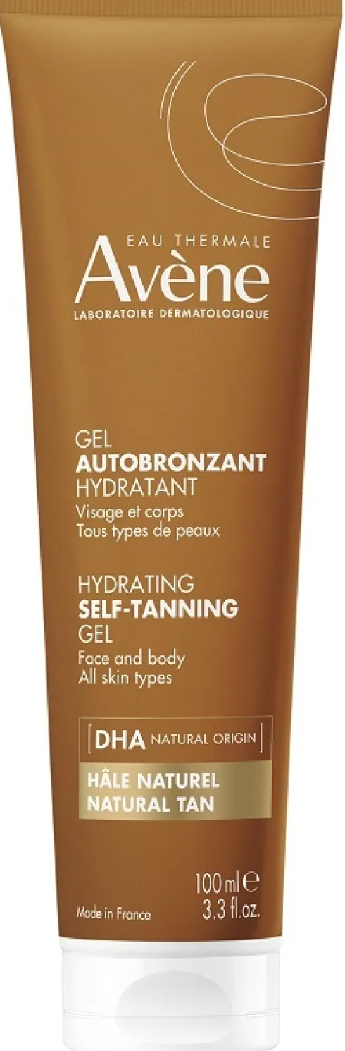 Avène Gel Autoabbronzante Idratante Viso e Corpo Effetto Naturale 100 ml