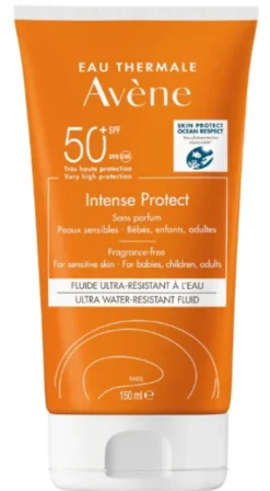 Avène Intense Protect SPF 50+ Protezione Solare Molto Alta Viso e Corpo 150 ml
