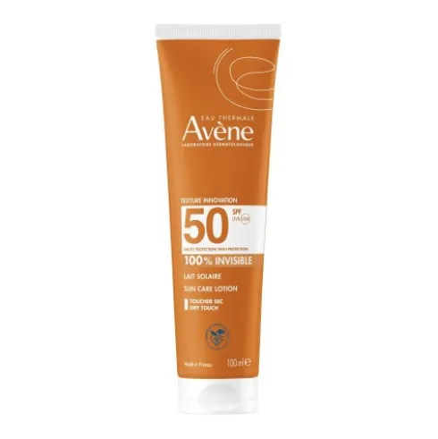 Avène Latte Solare SPF50 Protezione Alta Invisibile 100 ml