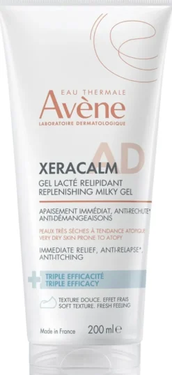 Avène XeraCalm A.D Gel Latte Liporestitutivo Pelle Molto Secca e Atopica 200 ml