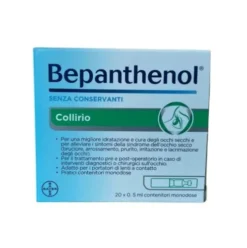 Bepanthenol Collirio Monodose Occhi Secchi e Irritati 20 Monodose