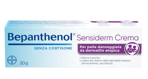 Bepanthenol Sensiderm Crema Dermatite Atopica e Prurito 20 g