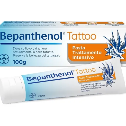 Bepanthenol Tattoo Pasta Trattamento Intensivo 100 grammi