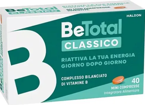 Betotal Integratore Vitamine Gruppo B 40 Compresse