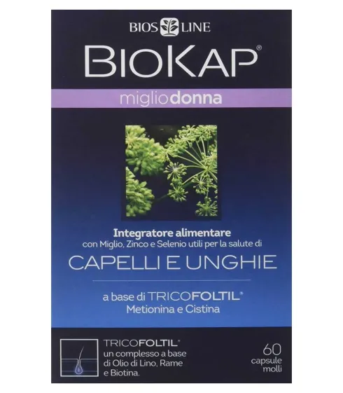 Biokap Miglio Donna Tricofoltil 60 Capsule