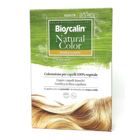 Bioscalin Natural Color Biondo Dorato 100% Vegetale
