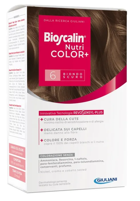 Bioscalin Nutricolor Plus 6 Biondo Scuro