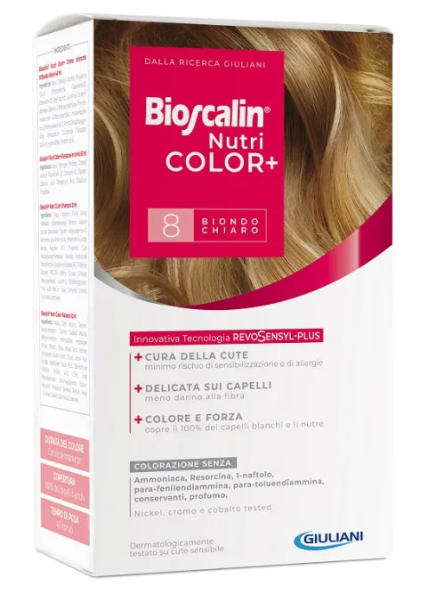 Bioscalin Nutricolor Plus 8 Biondo Chiaro