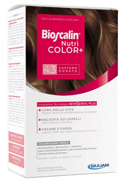 Bioscalin Nutricolor Plus 4.3 Castano Dorato