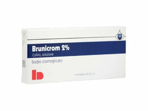 Brunicrom 2% Collirio 20 Flaconi Monodose 0,3 ml