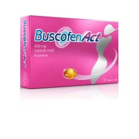 Buscofenact 400 mg 12 capsule molli