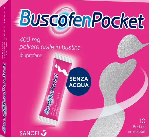 Buscofen Pocket 400 mg 10 bustine