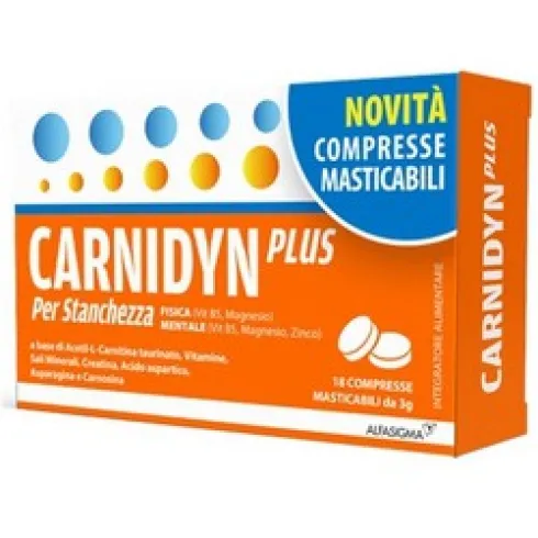 Carnidyn Plus 18 Compresse Masticabili