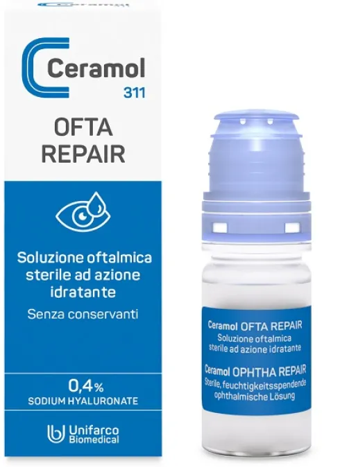 Ceramol Ofta Repair Soluzione Oftalmica 10 ml
