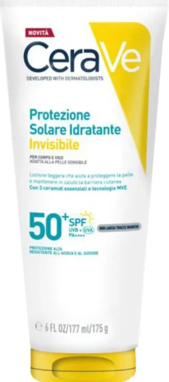 CeraVe Protezione Solare SPF50+ Crema Idratante Corpo 177 ml