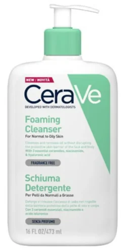 Cerave Schiuma Detergente Viso 473 ml