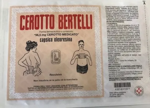 Cerotto Bertelli Misura Grande 16 x 24 cm