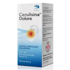 Cerulisina Dolore Gocce Auricolari 6 grammi