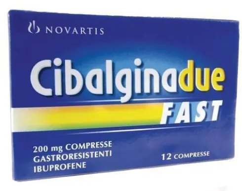 Cibalgina Due Fast 200 mg 12 Compresse