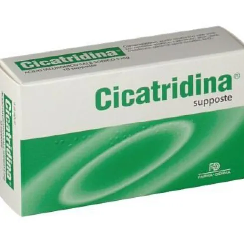 Cicatridina 10 Supposte