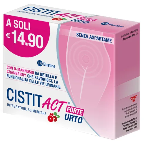 Cistit Act Forte Urto 14 Bustine