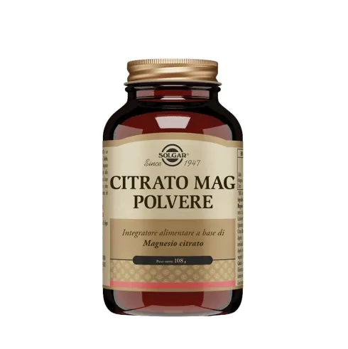 Citrato Mag Polvere Magnesio Citrato Integratore per Energia Funzione Muscolare 108 g