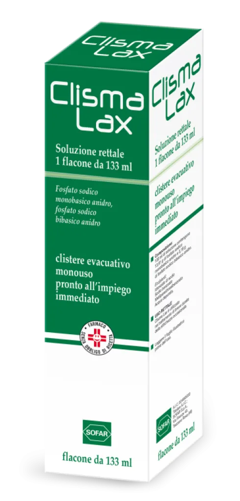 Clisma Lax Soluzione Rettale Flaconi 133 ml