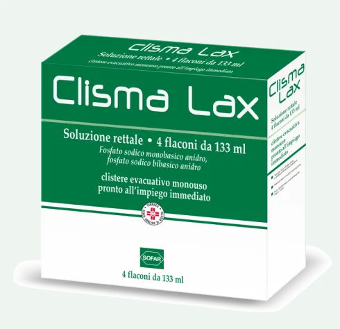 Clismalax Soluzione Rettale 4 Flaconi 133 ml