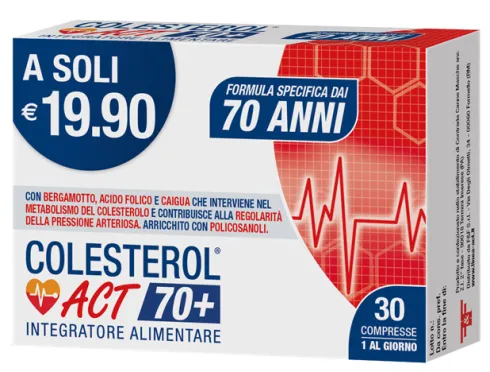 Colesterol Act 70+ 30 compresse