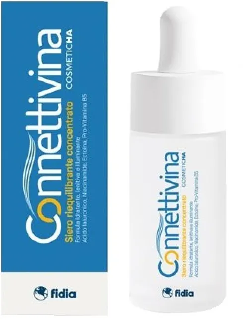 Connettivina Siero Viso Riequilibrante Acido Ialuronico e Niacinamide 30 ml
