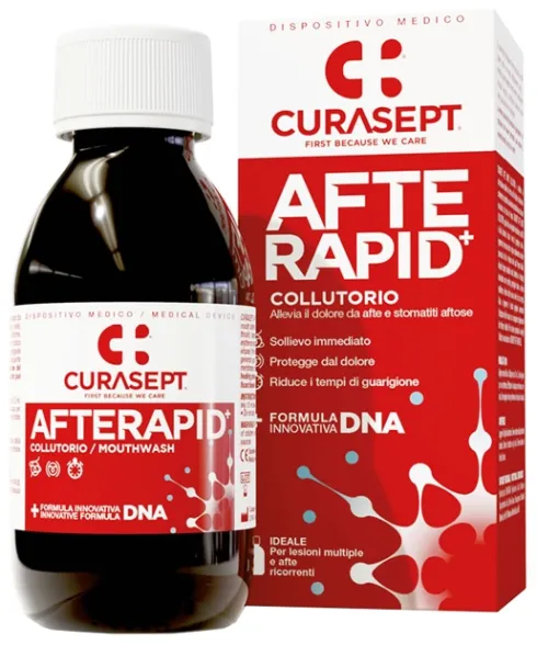 Curasept Afte Rapid Collutorio 125 ml