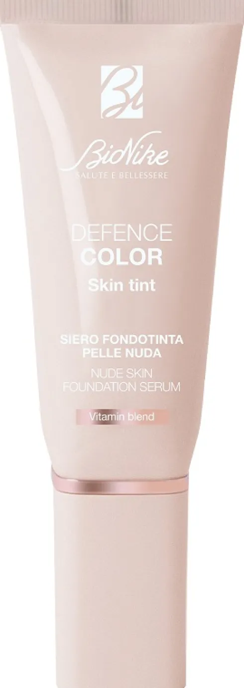 Defence Color Skin Tint Fondotinta Siero Effetto Pelle Nuda SPF15 Colore 2.5 Almond 30 ml