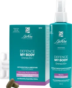 Defence My Body Drena Leg+ Kit In & Out Gambe Leggere Microcircolo 60 Compresse + Spray 150 ml