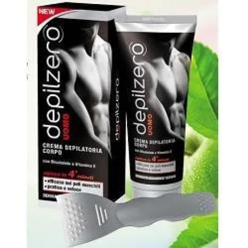 Depilzero Crema Depilatoria Uomo 200 ml