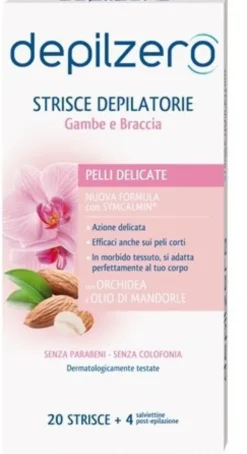Depilzero Strisce Depilatorie Gambe E Braccia 20 Strisce